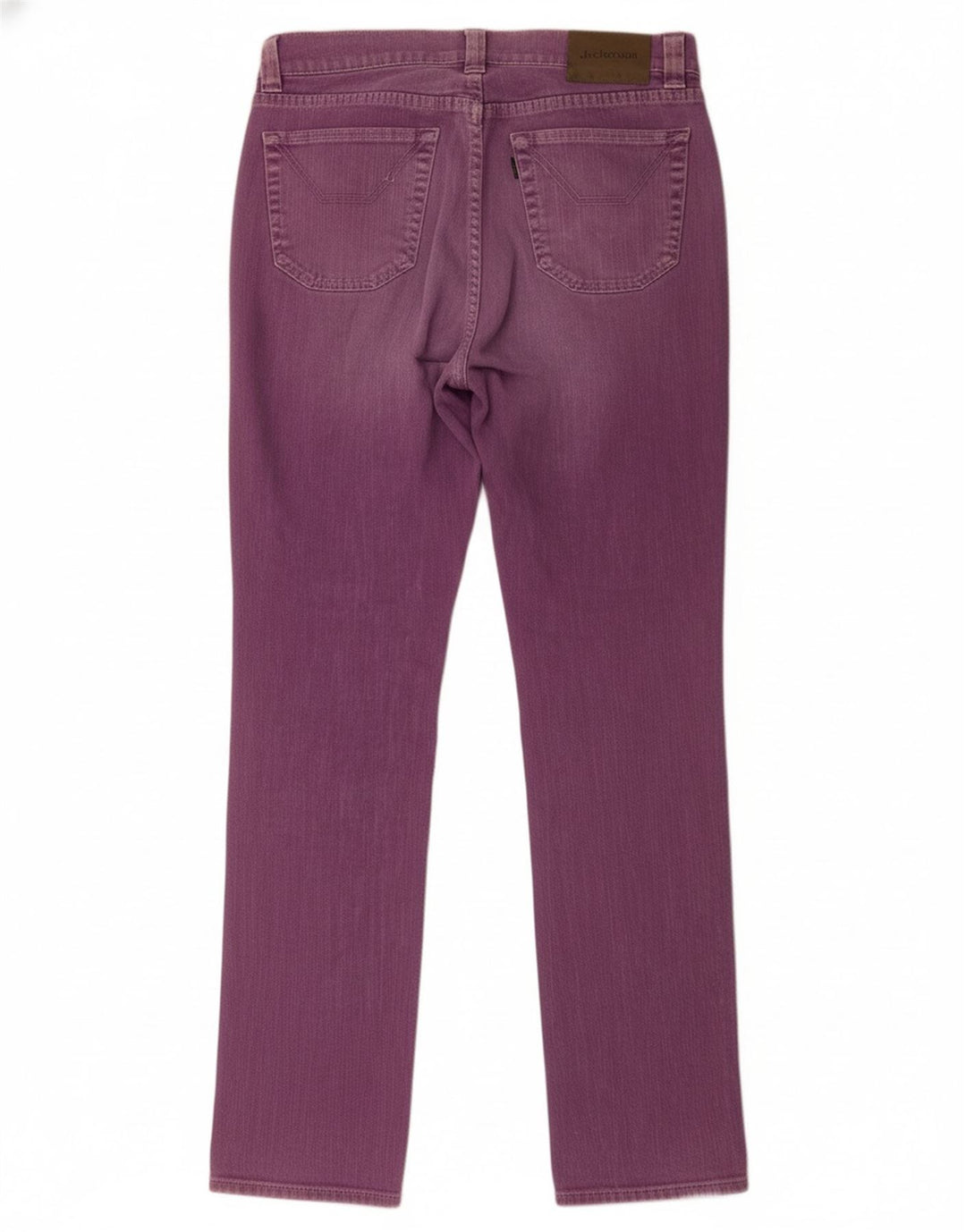 JECKERSON Mens Slim Jeans W30 L32 Purple Cotton