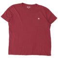 Jack & Jones Mens T-Shirt Top XL Burgundy