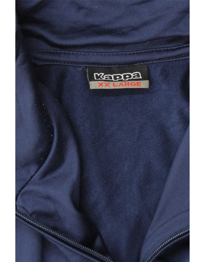 Kappa Mens Full Tracksuit 2XL Navy Blue Polyester