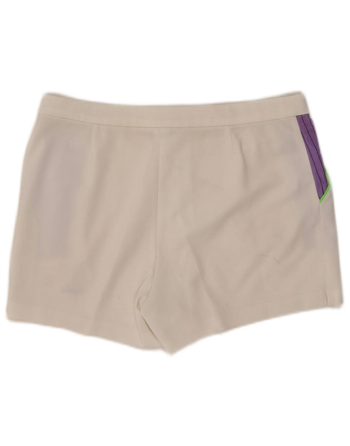 Diadora Womens Chino Shorts W33 Large White Colourblock