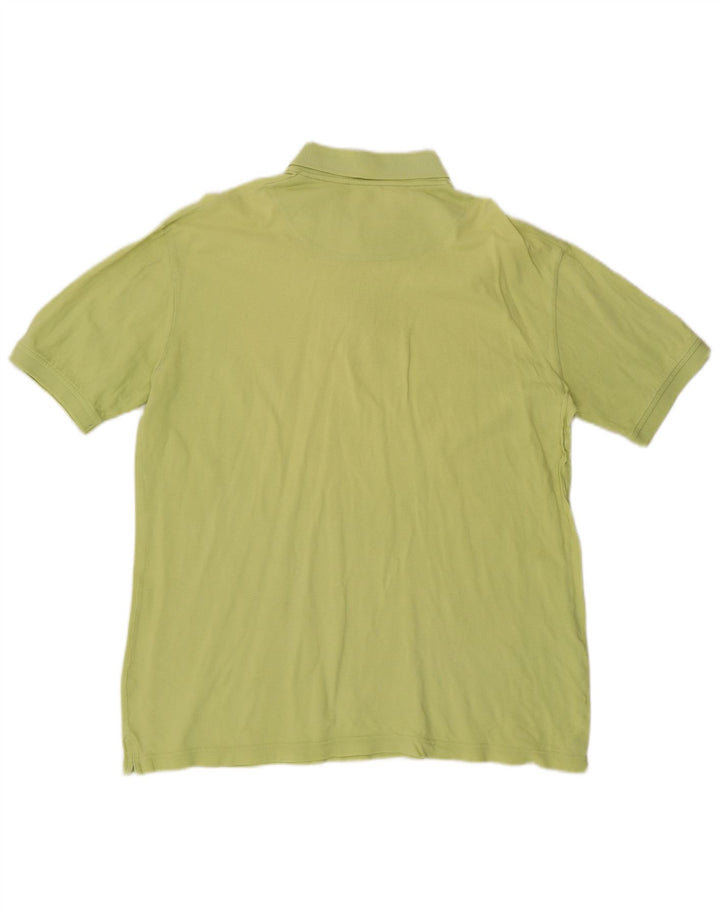 Avirex Mens Polo Shirt XL Green Cotton