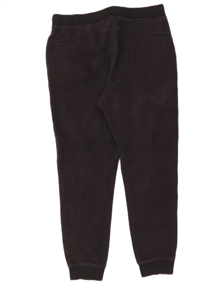 Fila Mens Tracksuit Trousers Joggers Large Black Cotton