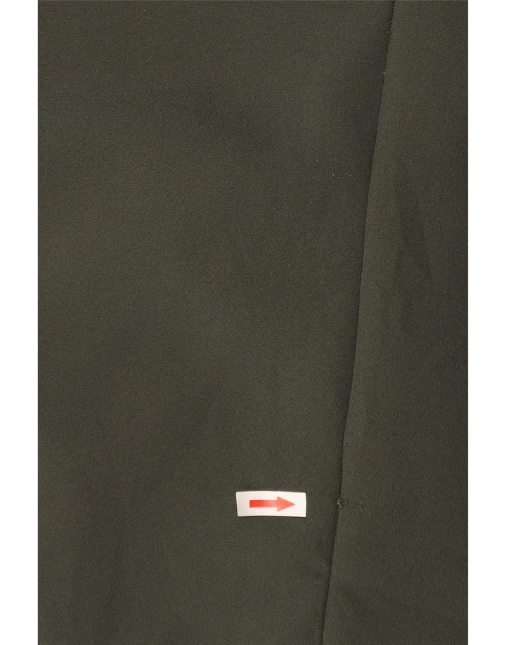 Zara Womens Sleeveless Sheath Dress UK 12 Medium Khaki Polyester