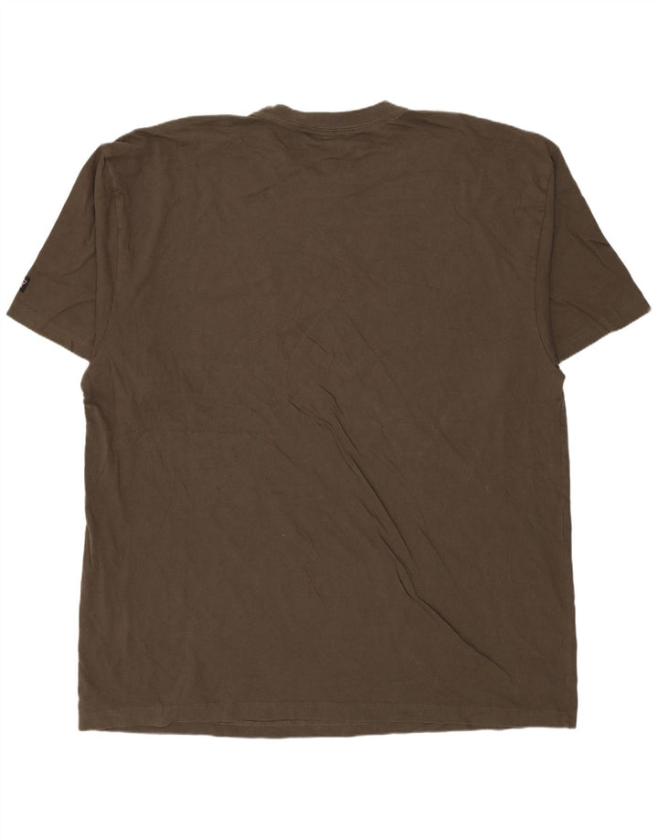 Dickies Mens T-Shirt Top 3XL Khaki Cotton