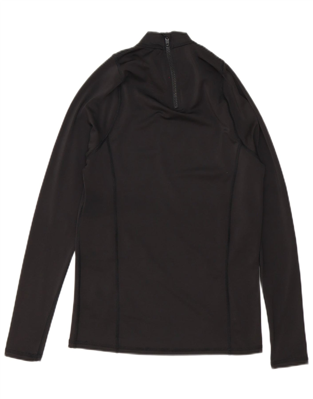 Mistral Mens Graphic Zip Neck Pullover Tracksuit Top Small Black Polyester