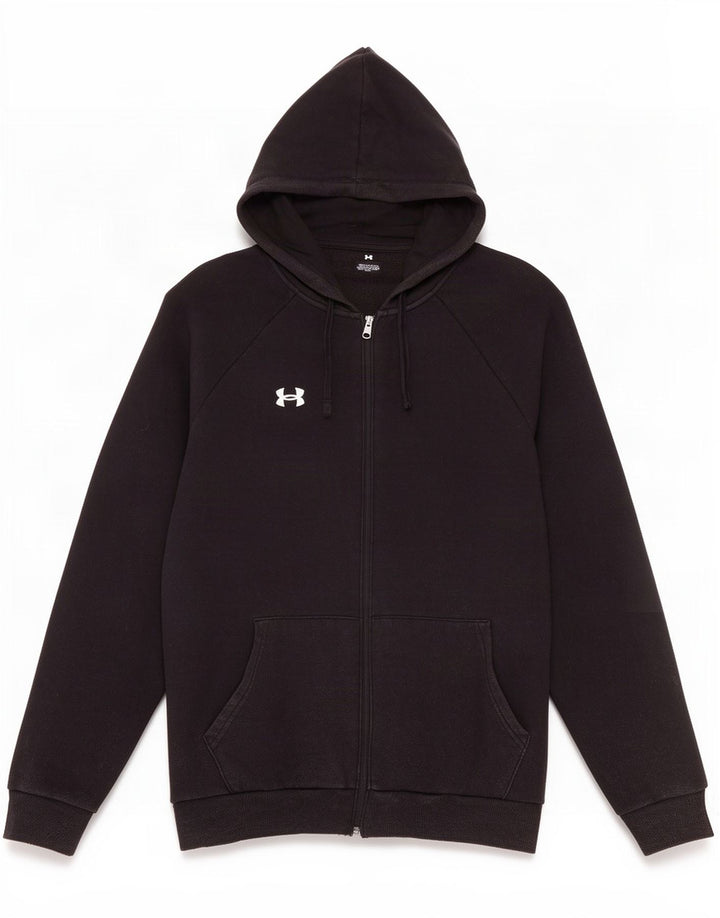 Under Armour Mens Zip Hoodie Sweater XL Black