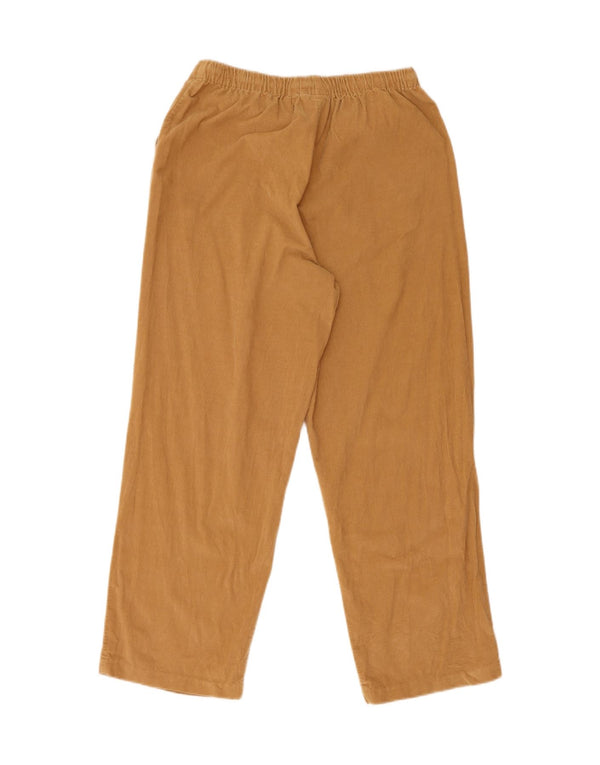 Orvis Womens Straight Corduroy Trousers US 12 Large W32 L28 Brown Cotton