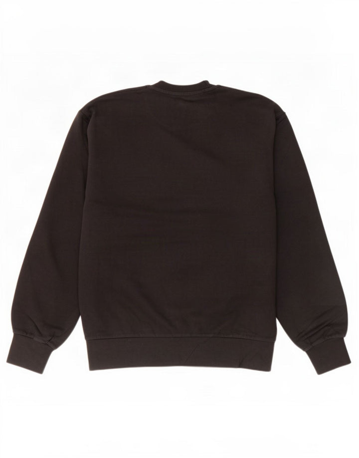 Adidas Mens Sweatshirt Jumper Small Black Cotton