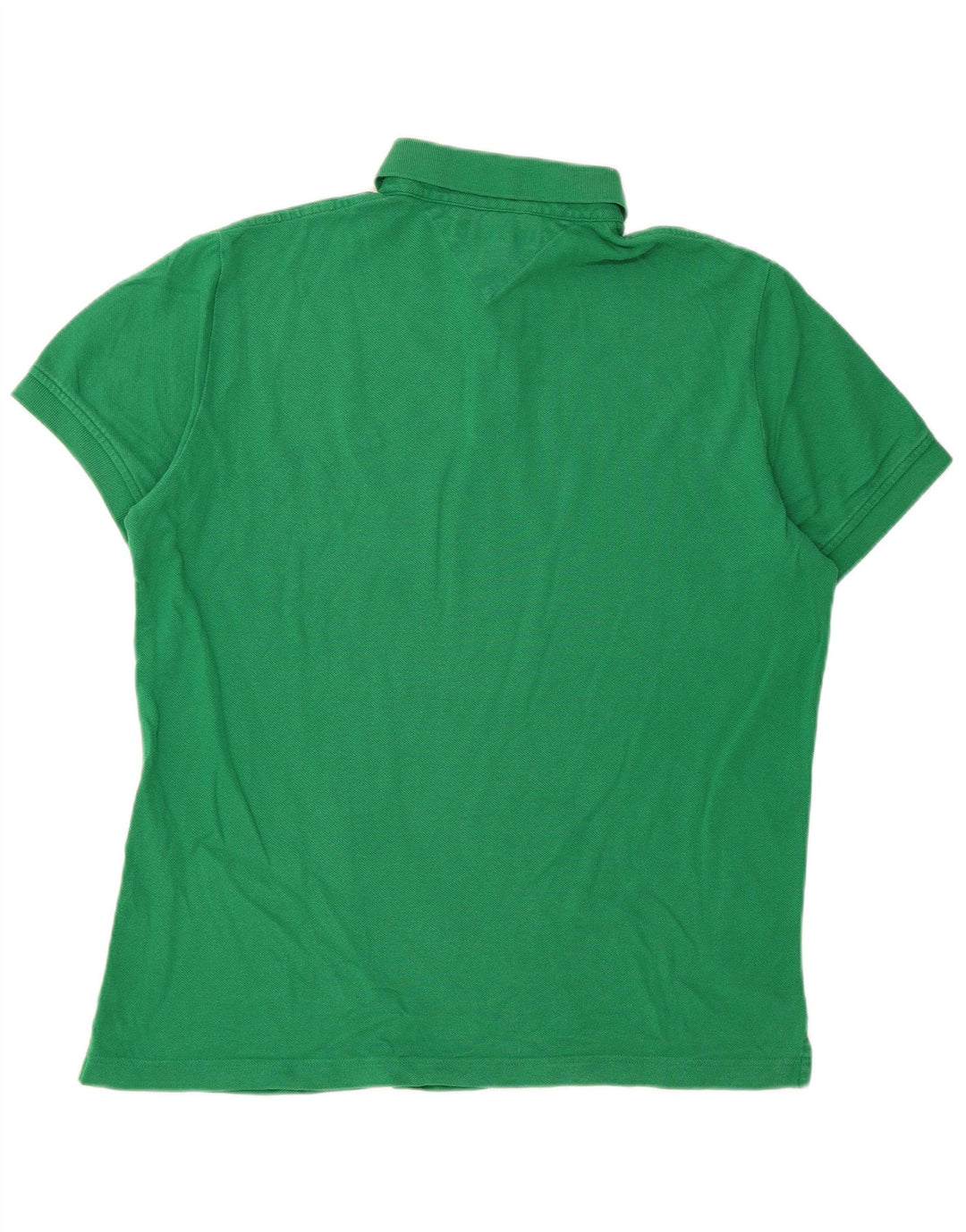 TOMMY HILFIGER Mens Custom Fit Polo Shirt Medium Green