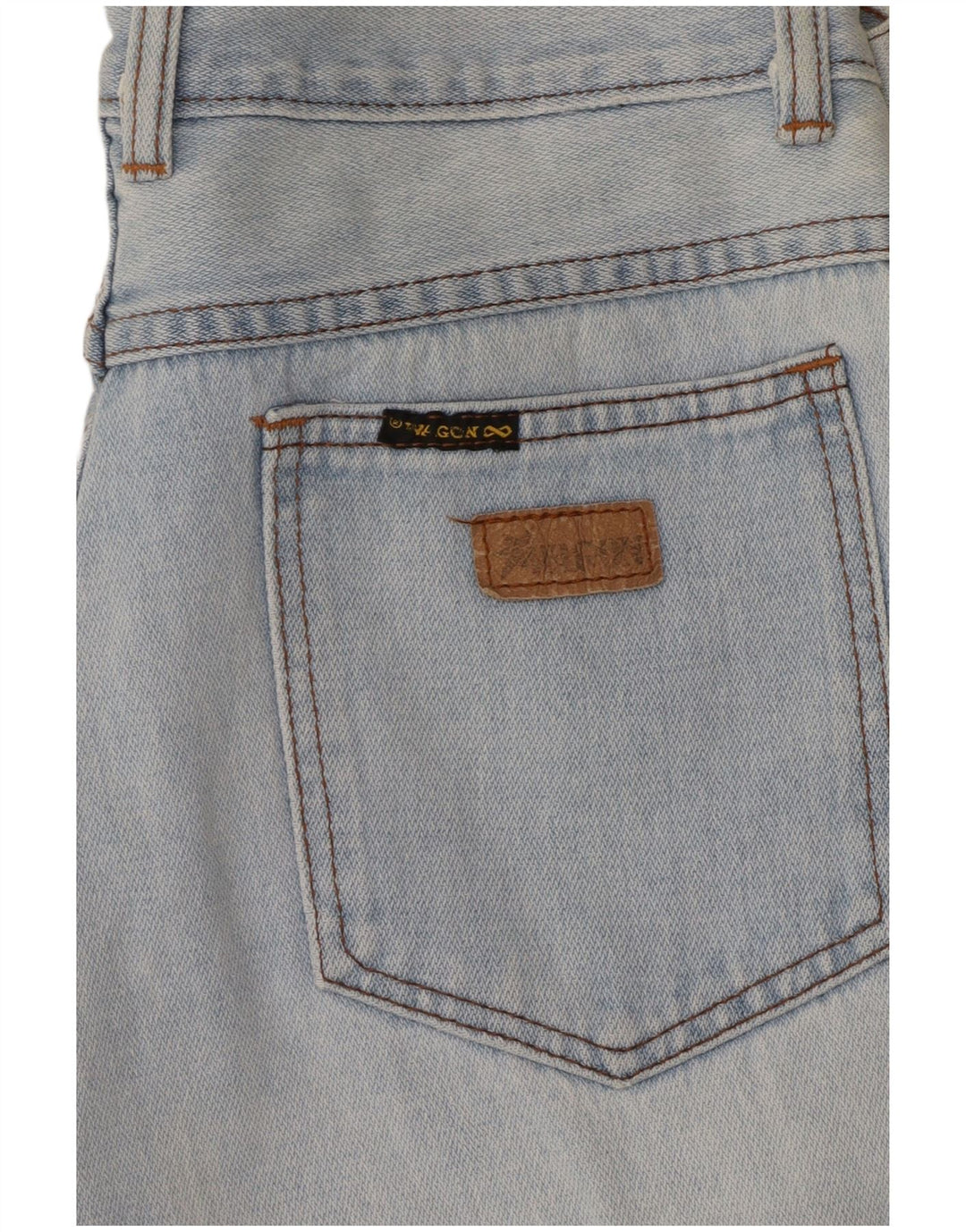 VINTAGE Womens High Waist Tapered Jeans W26 L26 Blue