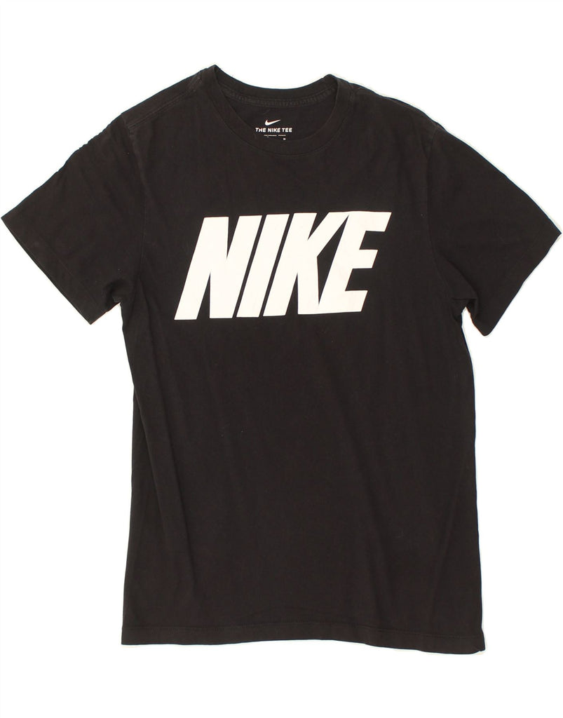 NIKE Mens Graphic T-Shirt Top Small Black Cotton | Vintage Nike | Thrift | Second-Hand Nike | Used Clothing | Messina Hembry 