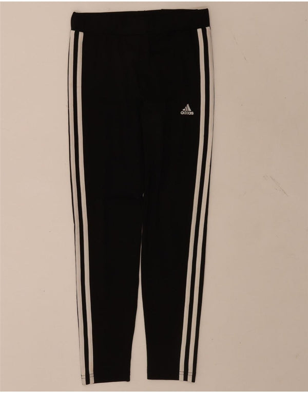 Adidas Girls Aeroready Leggings 11-12 Years  Black