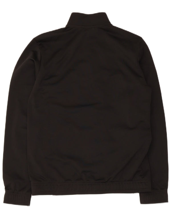 Puma Boys Tracksuit Top Jacket 15-16 Years Black Colourblock