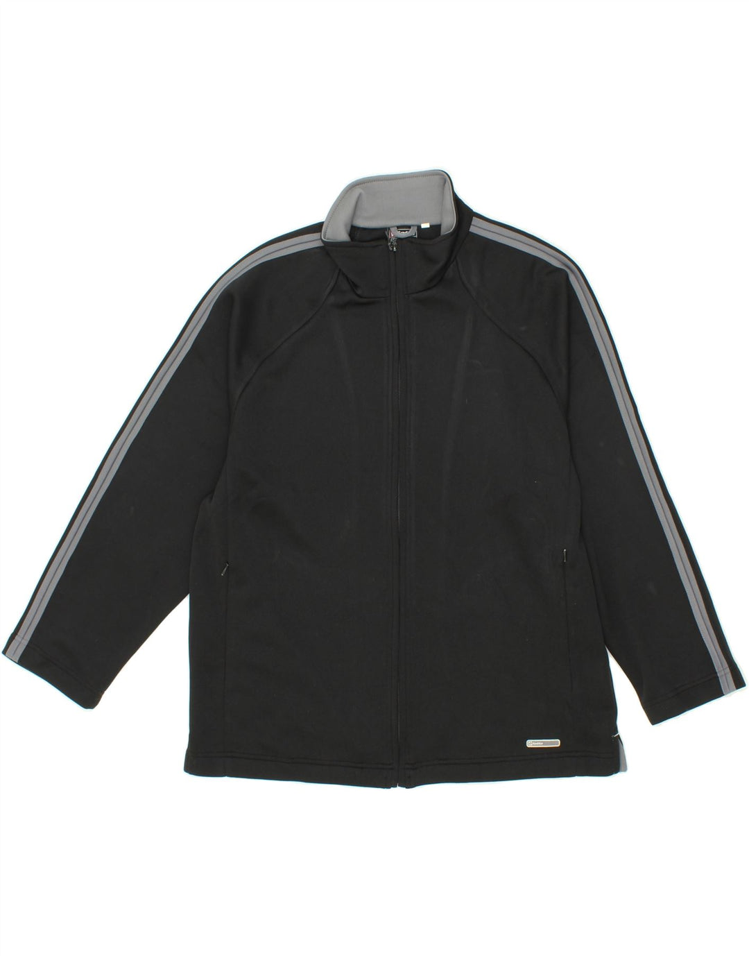 LOTTO Mens Tracksuit Top Jacket Medium Black Polyester Vintage Lotto and Second-Hand Lotto from Messina Hembry 