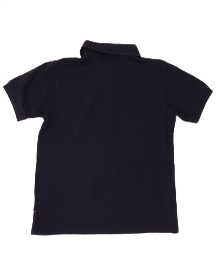 Lacoste Boys Polo Shirt 13-14 Years Navy Blue Cotton