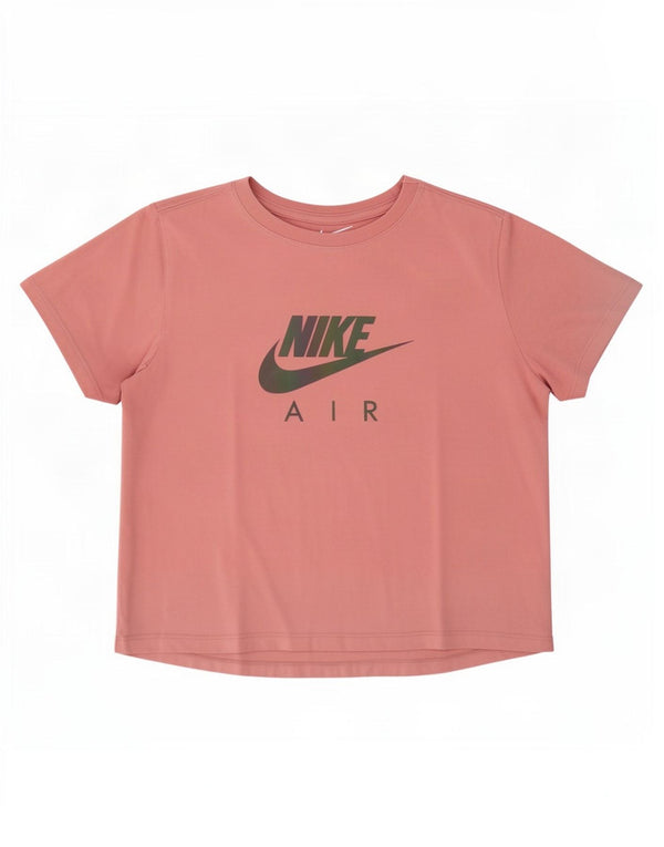 Nike Girls Graphic T-Shirt Top 13-14 Years XL Pink Cotton