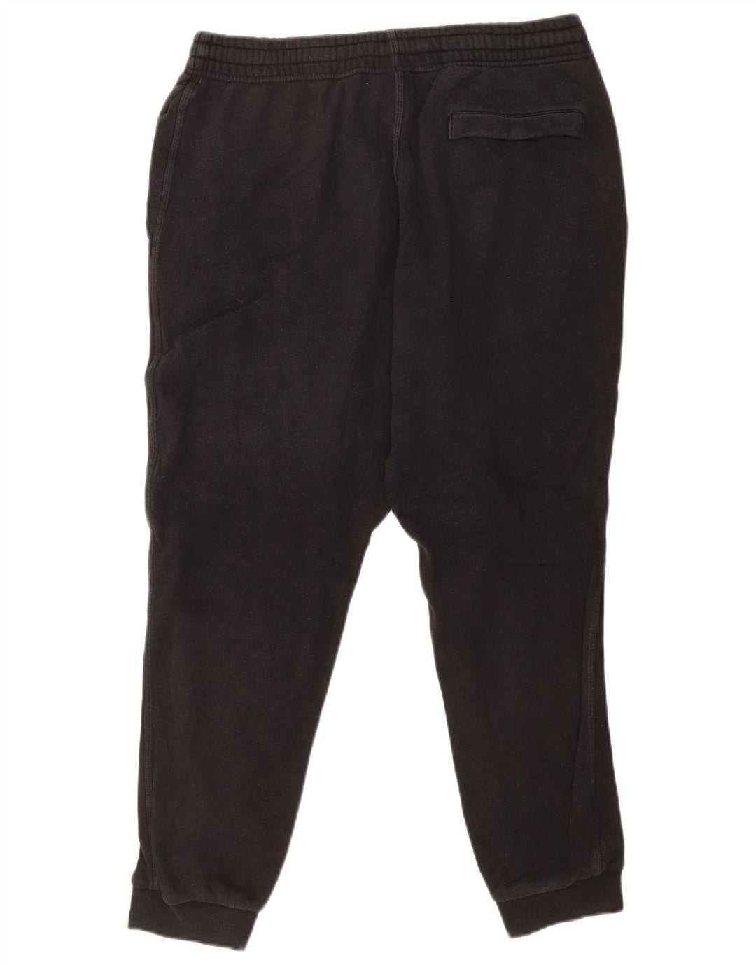 Nike Mens Tracksuit Trousers Joggers Large Black Cotton