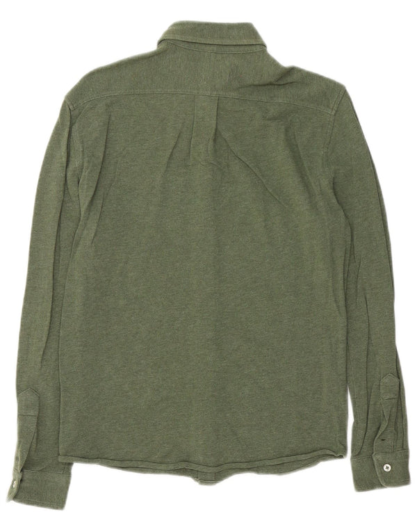 Ralph Lauren Mens Featherweight Mesh Shirt XS Green Cotton