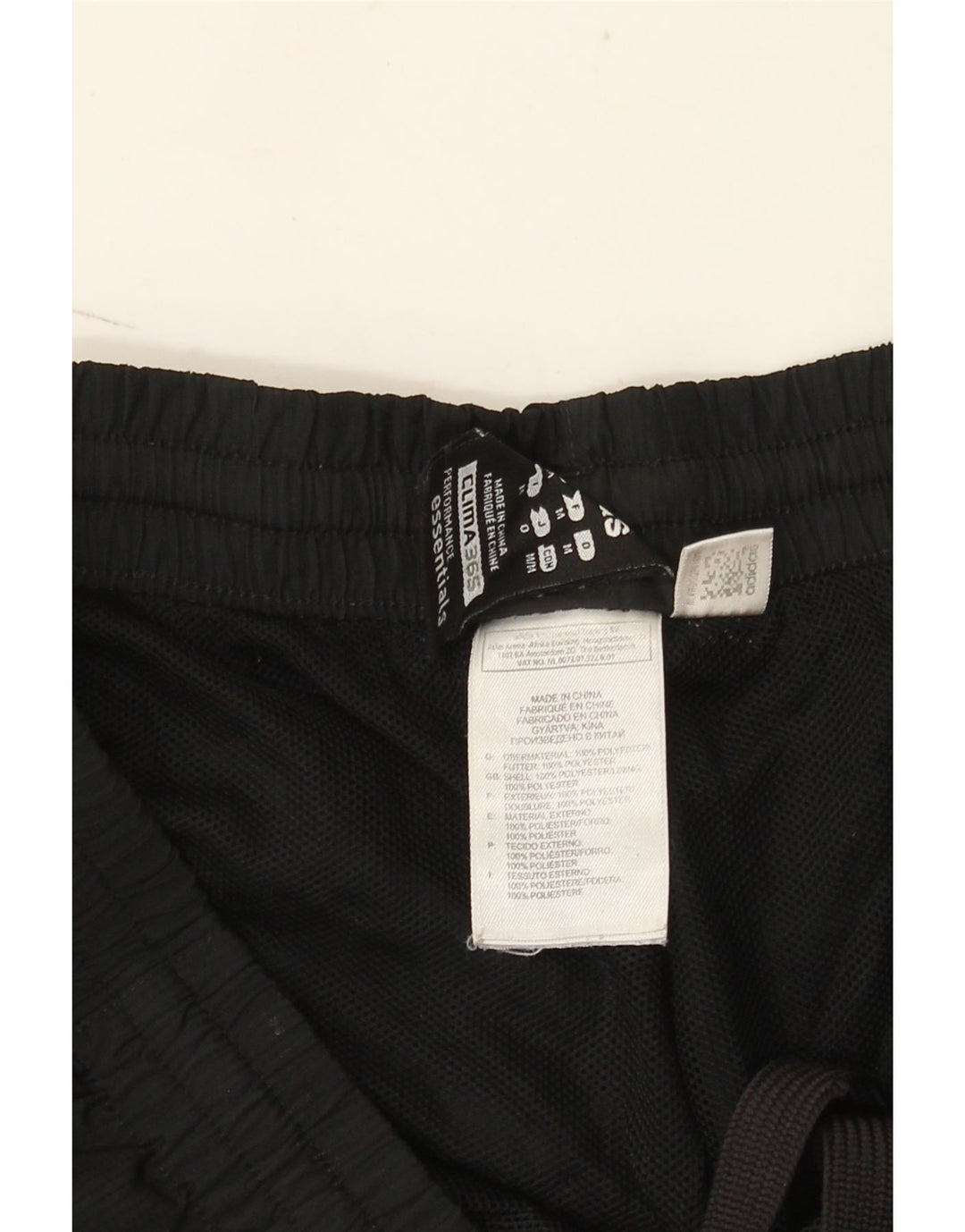Adidas Mens Clima 365 Capri Tracksuit Trousers Medium  Black Polyester
