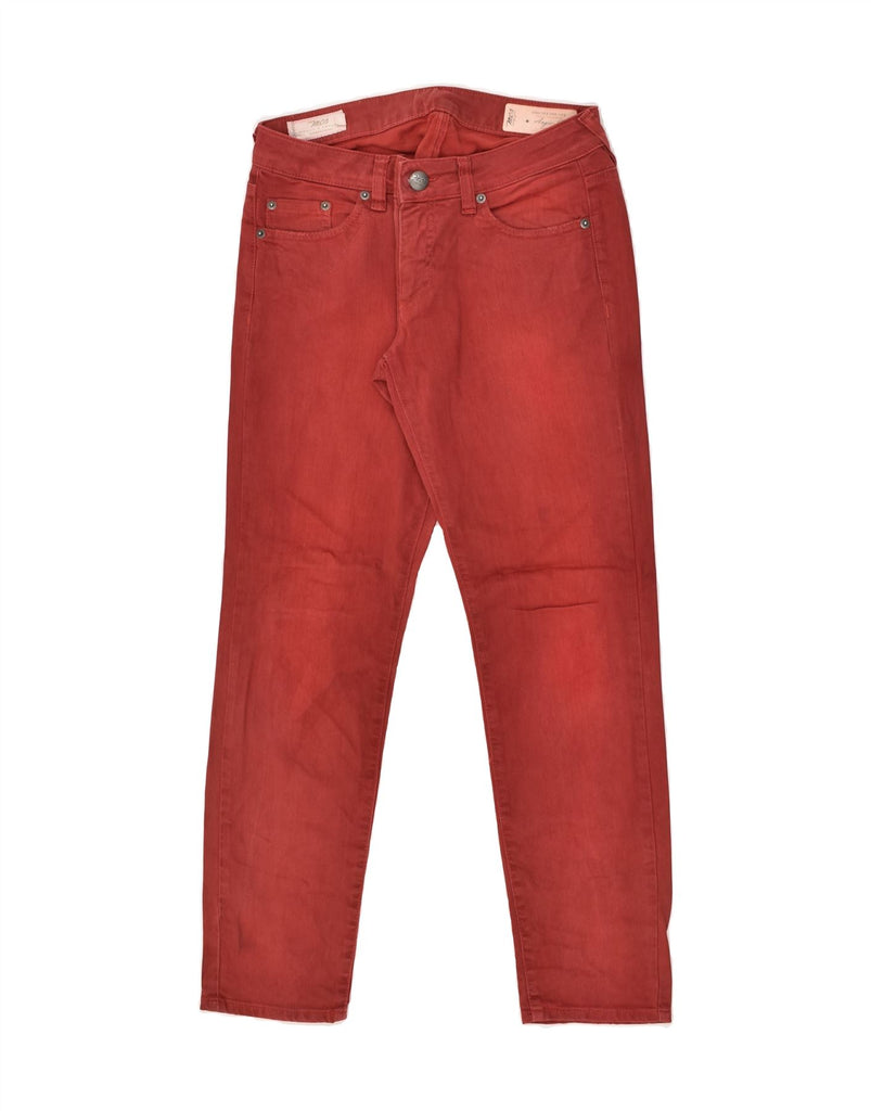 MARLBORO CLASSICS Womens Slim Jeans W29 L27 Red Cotton Vintage Marlboro Classics and Second-Hand Marlboro Classics from Messina Hembry 