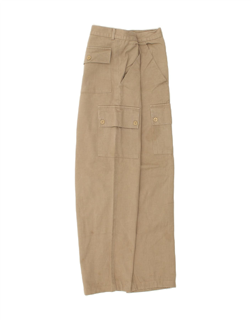 VINTAGE Mens Tapered Cargo Trousers W30 L28 Brown Cotton Vintage Vintage and Second-Hand Vintage from Messina Hembry 