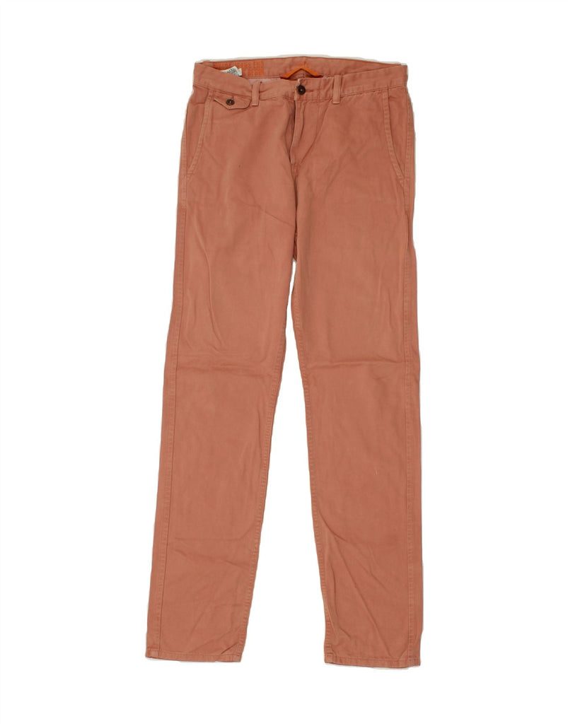 DOCKERS Mens Slim Chino Trousers W30 L34  Pink Cotton Vintage Dockers and Second-Hand Dockers from Messina Hembry 