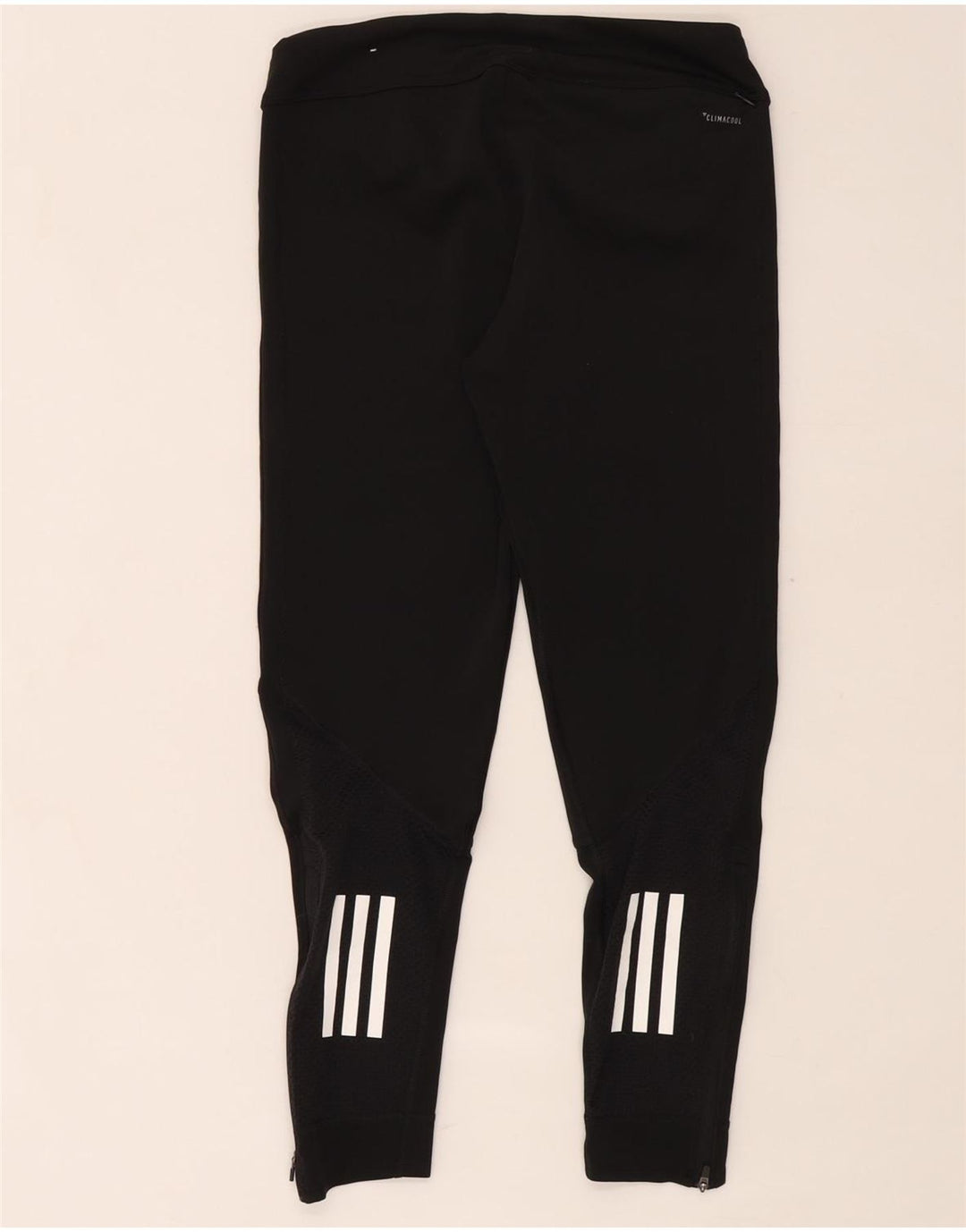 Adidas Womens Climacool Leggings UK 12/14 Medium  Black Polyester
