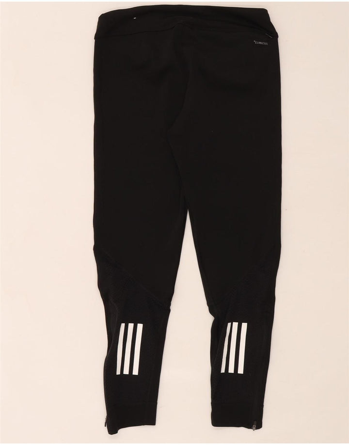 Adidas Womens Climacool Leggings UK 12/14 Medium  Black Polyester