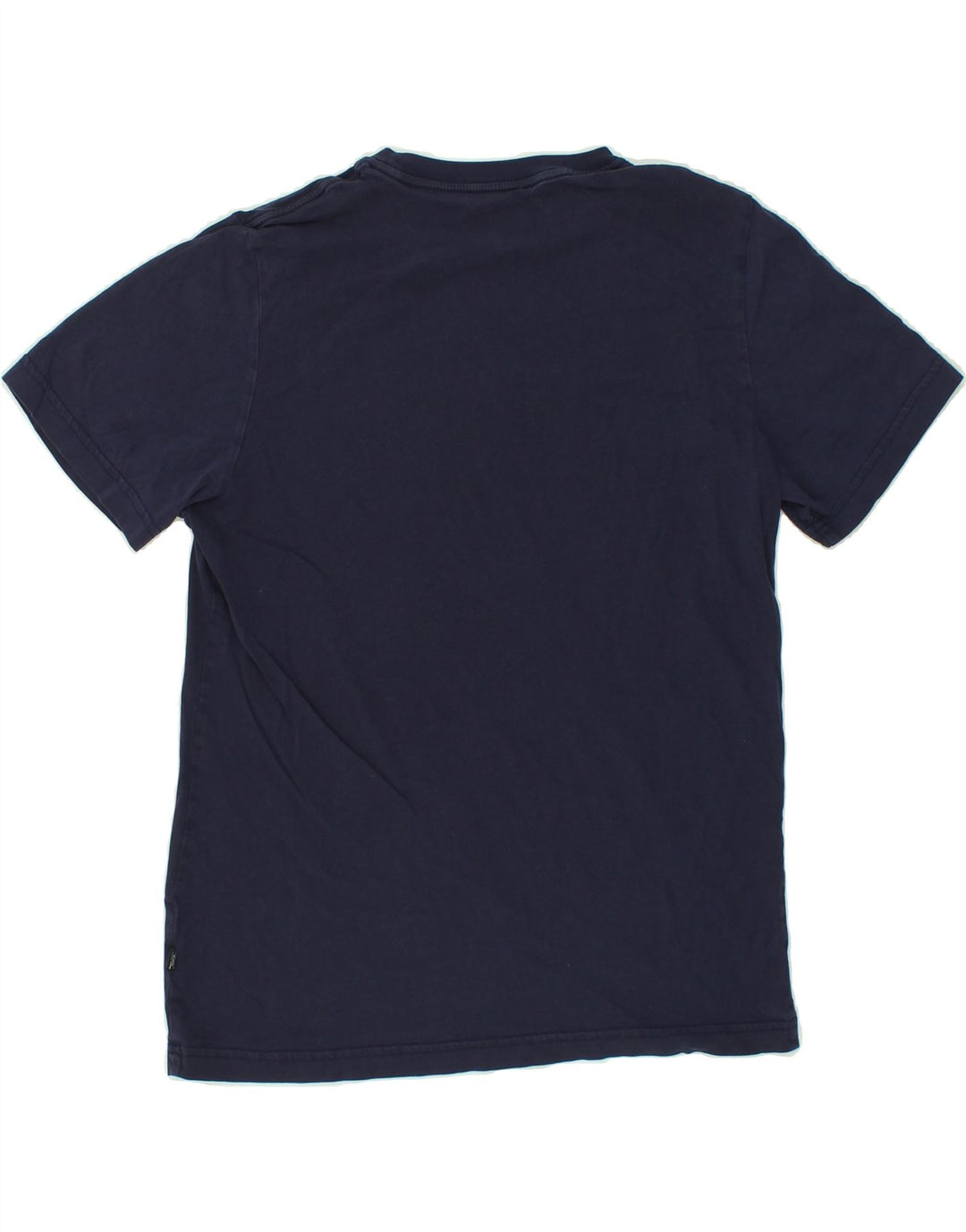 PUMA Mens Graphic T-Shirt Top Medium Navy Blue Cotton Vintage Puma and Second-Hand Puma from Messina Hembry 