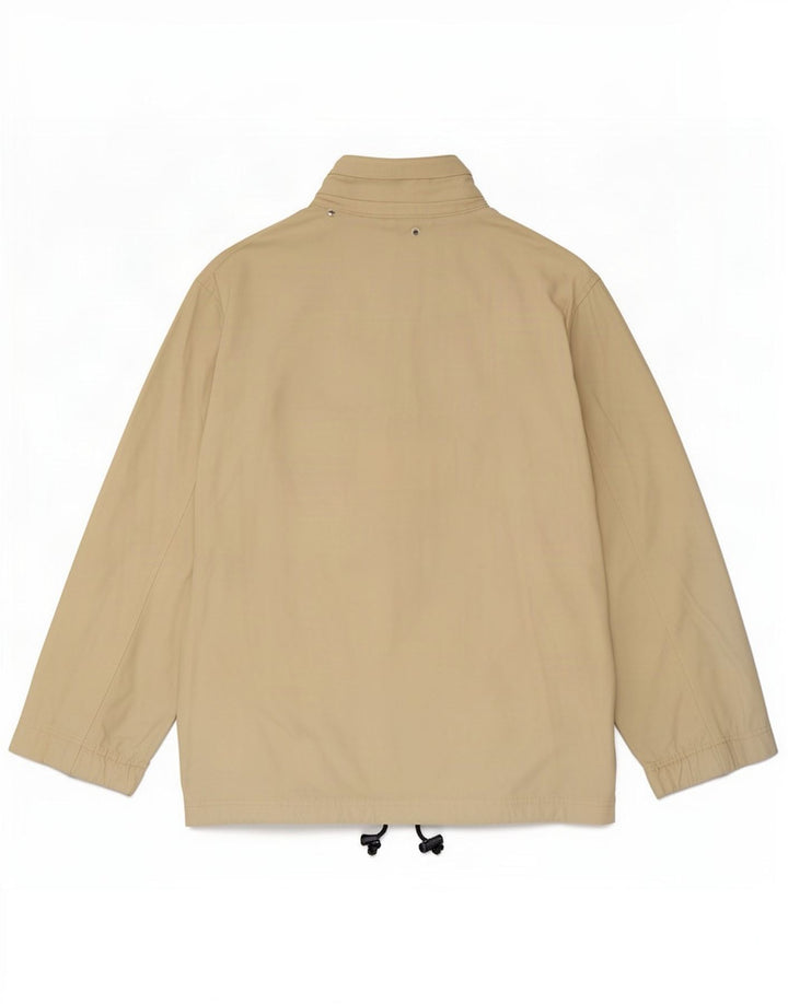 Champion Mens Tracksuit Top Jacket Medium Off White Cotton