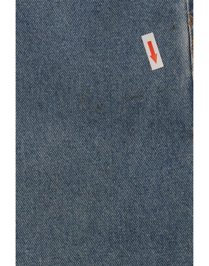 Swinger Womens Denim Skirt IT 41 Medium W27  Blue Cotton
