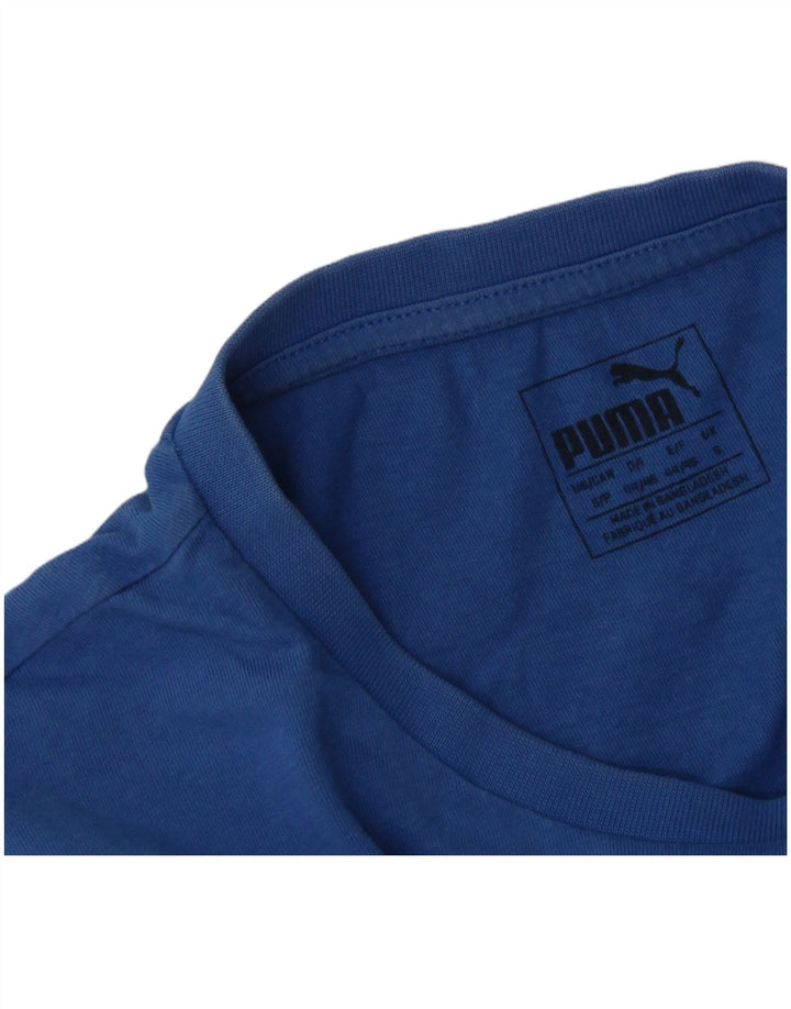 Adidas Mens Graphic T-Shirt Top Small Blue