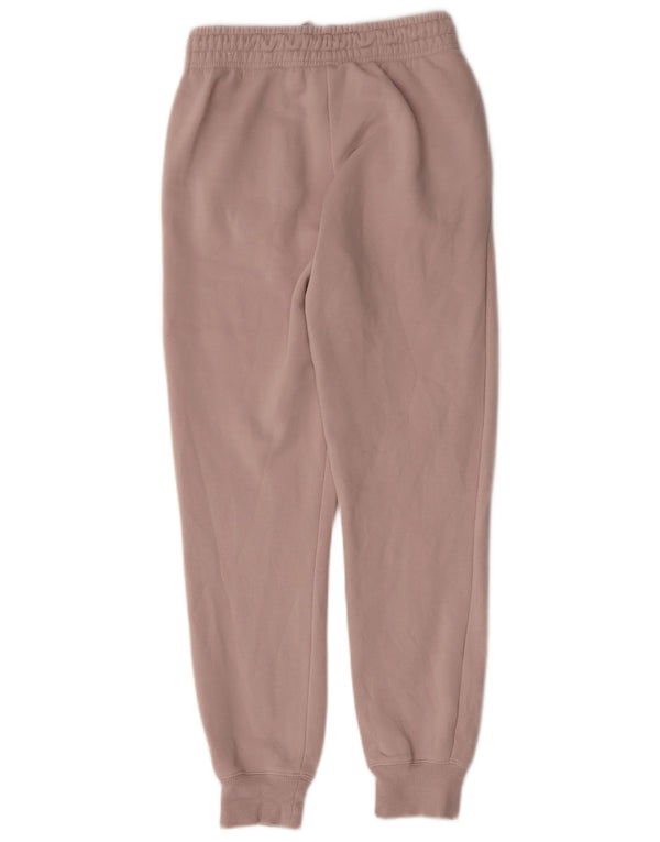 Nike Womens Tracksuit Trousers Joggers UK 6 XS  Pink Cotton
