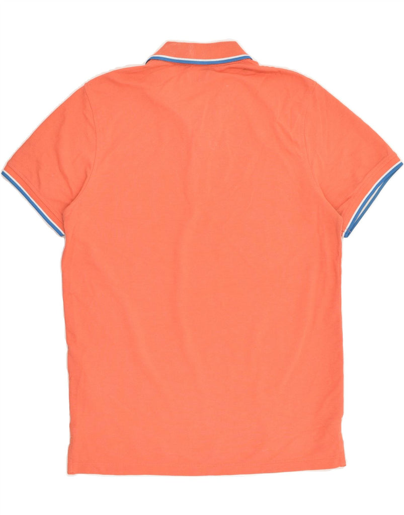 JACK & JONES Mens Polo Shirt Small Orange Cotton | Vintage Jack & Jones | Thrift | Second-Hand Jack & Jones | Used Clothing | Messina Hembry 