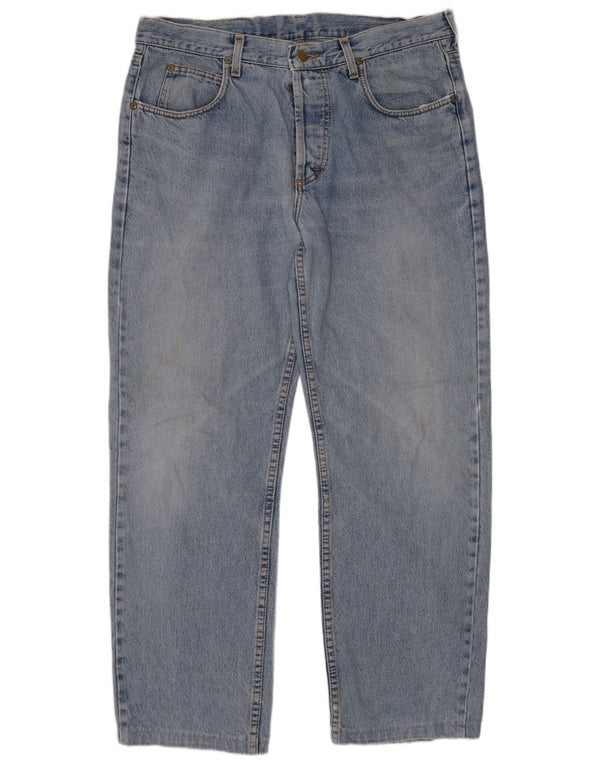 Lee Mens Straight Jeans W34 L30 Blue