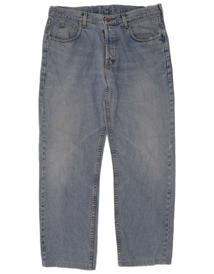 Lee Mens Straight Jeans W34 L30 Blue