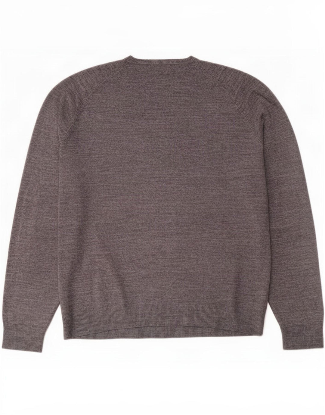 Marks & Spencer Mens Blue Harbour V-Neck Jumper Sweater Medium Grey Acrylic