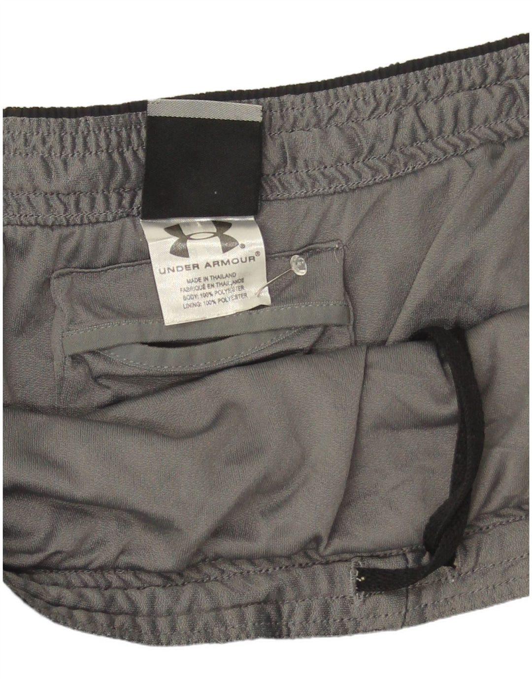 Under Armour Mens Sport Shorts Small  Black Polyester Sports