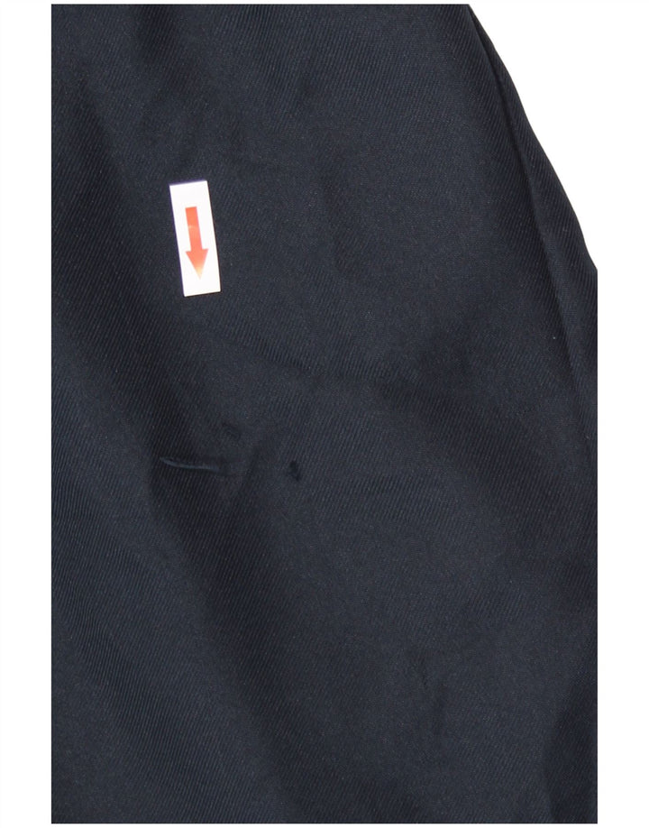 Izod Womens Pleated Mini Skirt UK 16 2XL W32  Navy Blue Polyester