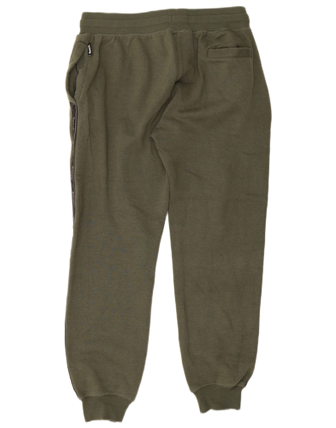 Bench Mens Graphic Tracksuit Trousers Joggers Large Green Colourblock