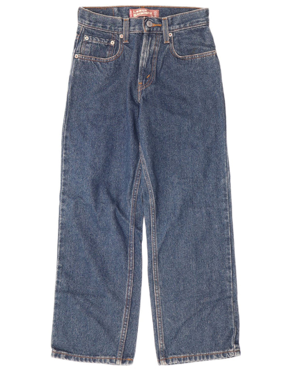 LEVI'S Boys 569 Loose Fit Straight Jeans 11-12 Years W26 L26 Blue Cotton