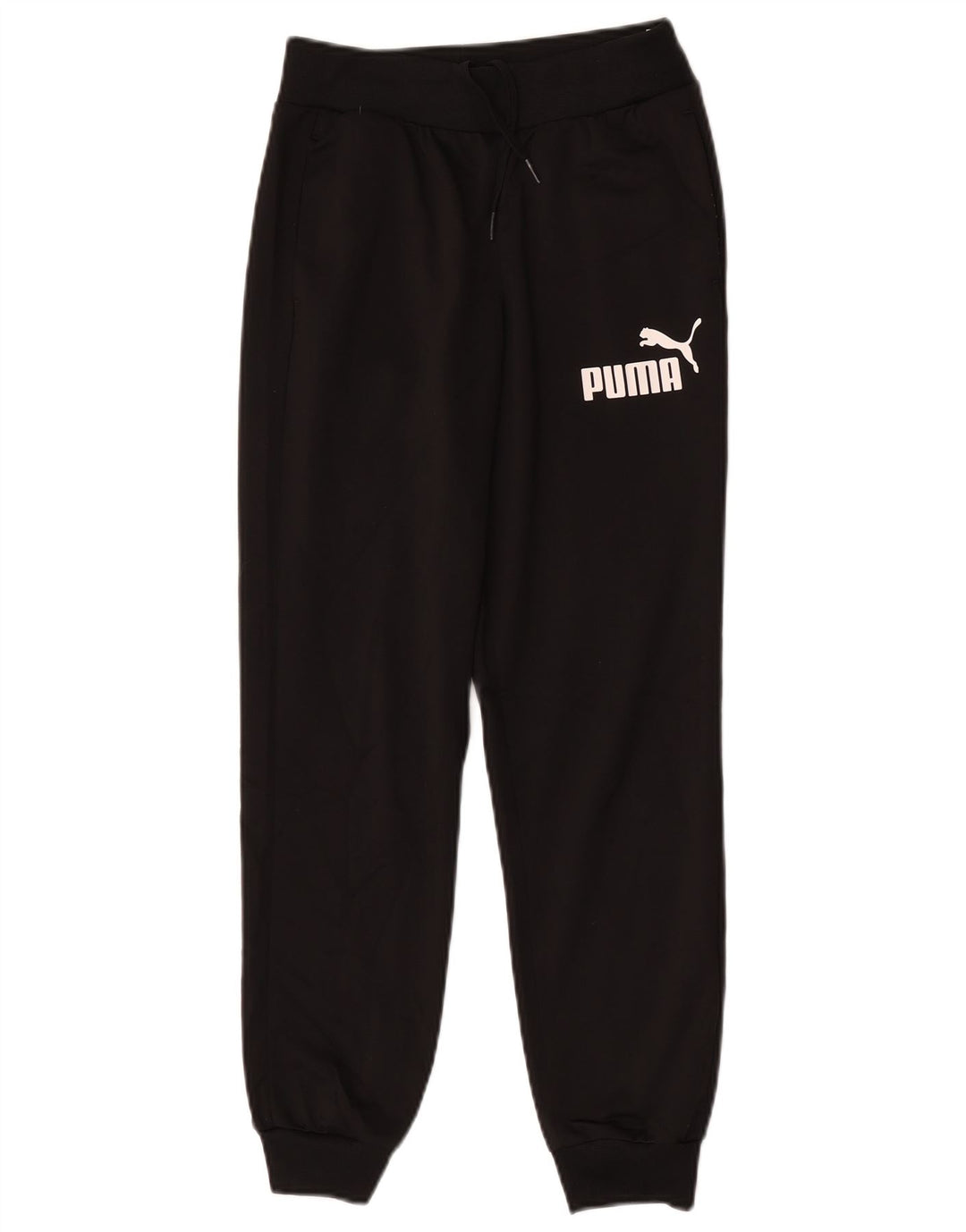 Puma Boys Graphic Tracksuit Trousers Joggers 11-12 Years  Black Polyester