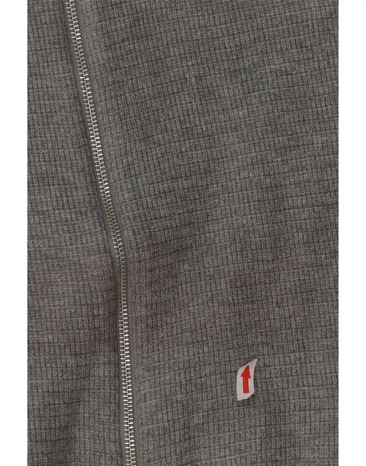 Marks & Spencer Mens Cardigan Sweater XL Grey Cotton