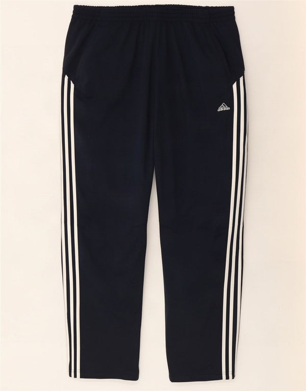 Adidas Mens Tracksuit Trousers 2XL Navy Blue Polyester