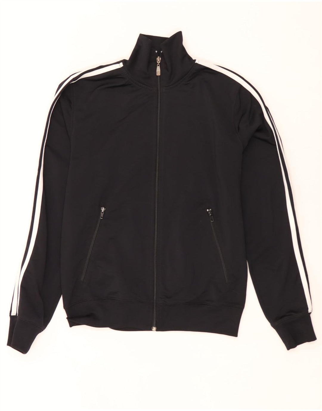Converse Mens Tracksuit Top Jacket Small Black Polyester