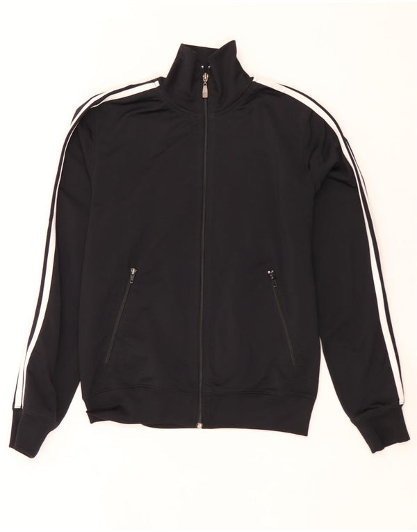 Converse Mens Tracksuit Top Jacket Small Black Polyester