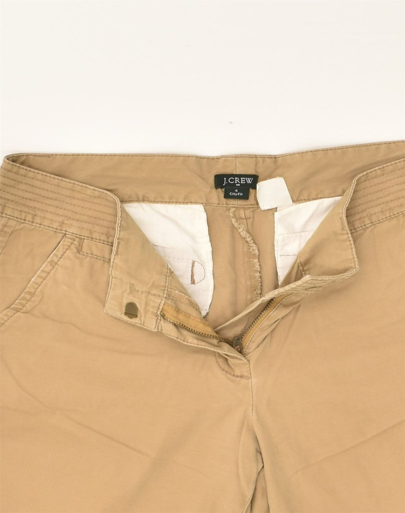 J. CREW Womens City Fit Chino Shorts US 6 Medium W32 Beige Cotton | Vintage J. Crew | Thrift | Second-Hand J. Crew | Used Clothing | Messina Hembry 