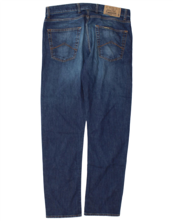 Carrera Mens 707 Straight Jeans W36 L34 Blue Cotton