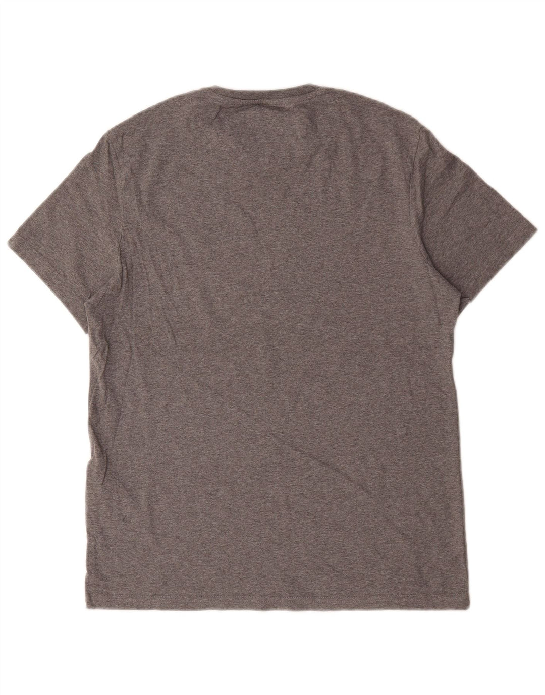 Lyle & Scott Mens T-Shirt Top Medium Grey Cotton