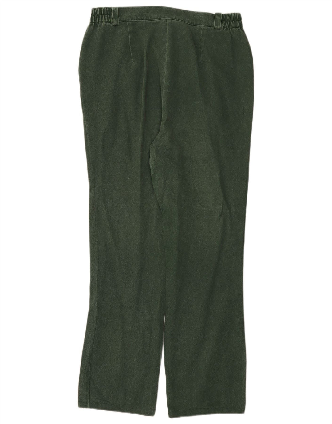 Alphorn Womens Straight Casual Trousers EU 42 Large W30 L28 Green Cotton